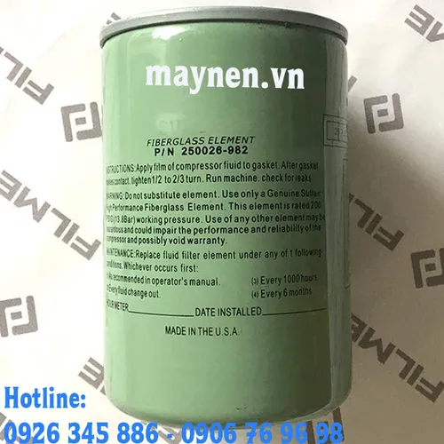 Lọc dầu Sullair 250026-982