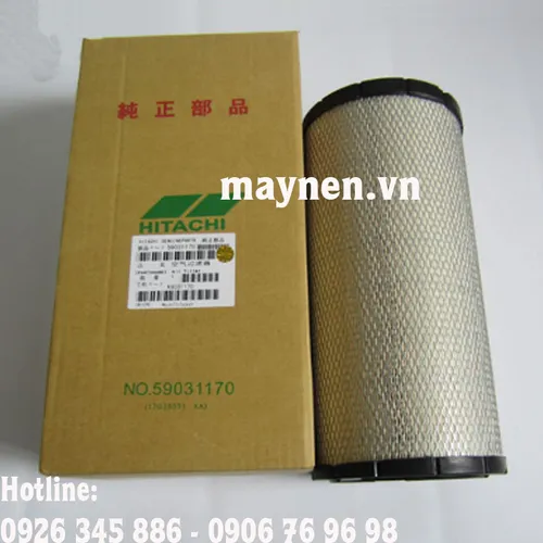 Lọc gió máy nén khí Hitachi