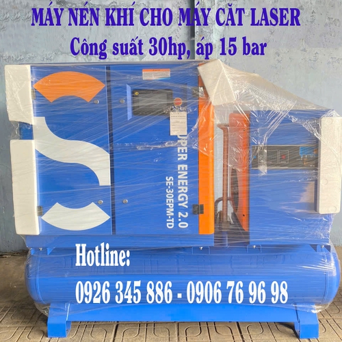 Máy nén khí cho máy cắt laser 30hp