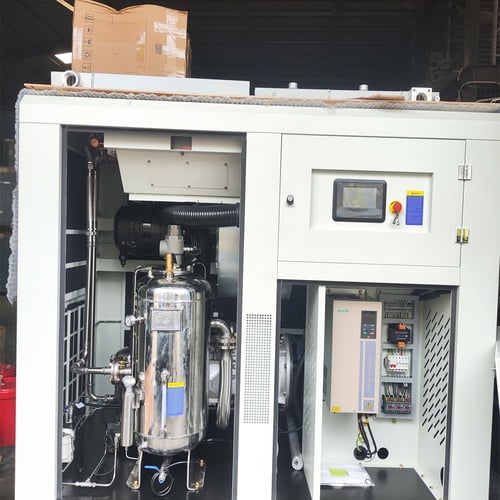 Máy Nén Khí Không Dầu Hande 100hp 