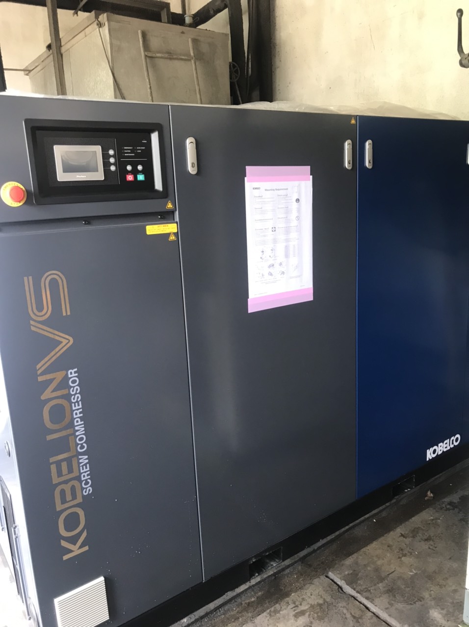 máy nén khí Kobelco