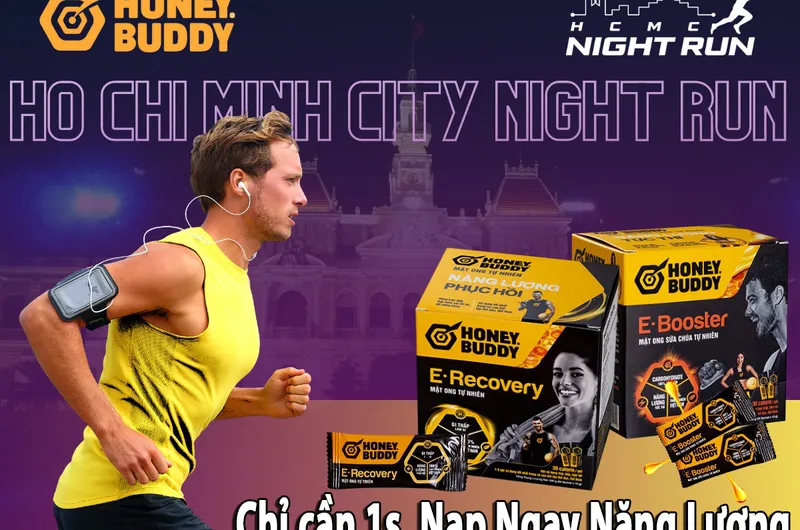 HONEY BUDDY -  ĐỒNG HÀNH CÙNG HO CHI MINH CITY NIGHT RUN THANG LOI GROUP 2022