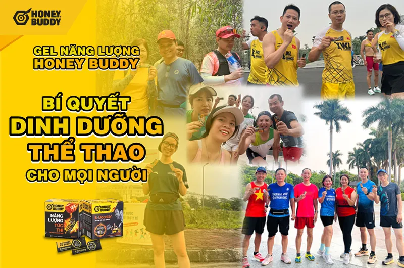 Gel Năng Lượng Honey Buddy - Bí Quyết Dinh Dưỡng Thể Thao Cho Mọi Người