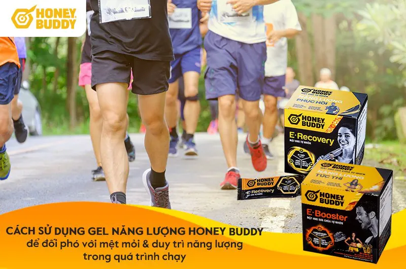 Cách Sử Dụng Gel Năng Lượng Honey Buddy Đối Phó Với Mệt Mỏi Và Duy Trì Năng Lượng Trong Quá Trình Chạy
