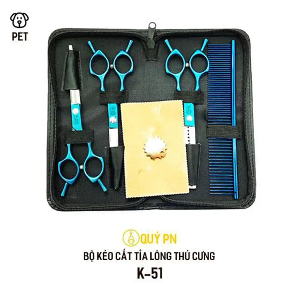 Bộ Kéo Pet grooming K51