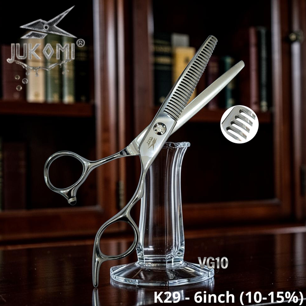  Kéo tỉa tóc Jukomi K29 tay phải 6.0inch (ăn tóc 15-20%)