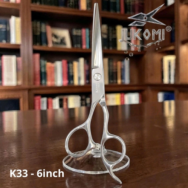 Kéo cắt tóc Jukomi K33 tay trái 6.0inch