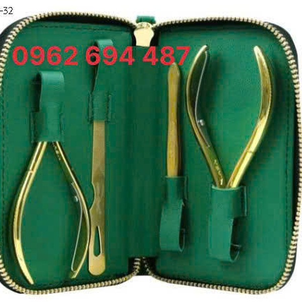Kềm Nghĩa MD.32 - Bộ Chăm Sóc Cá Nhân 4 Sản Phẩm Mạ Vàng