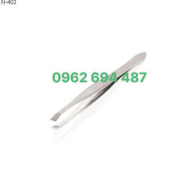 Kềm Nghĩa N.402 - Nhíp Nhổ Lông Mày Đầu Xéo Inox