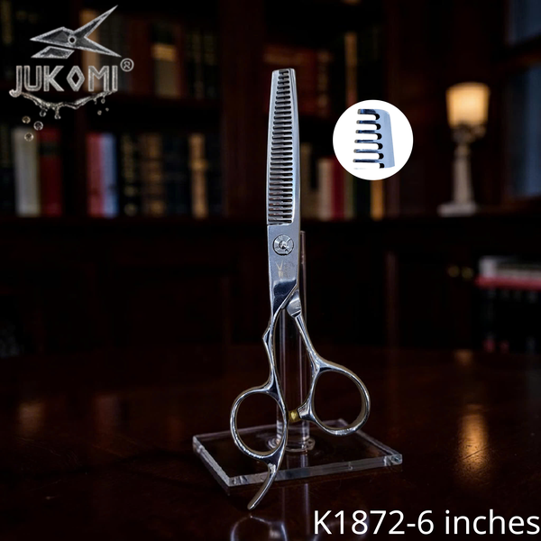  Kéo tỉa tóc Jukomi K187 tay trái 6.0inch (10-15%)