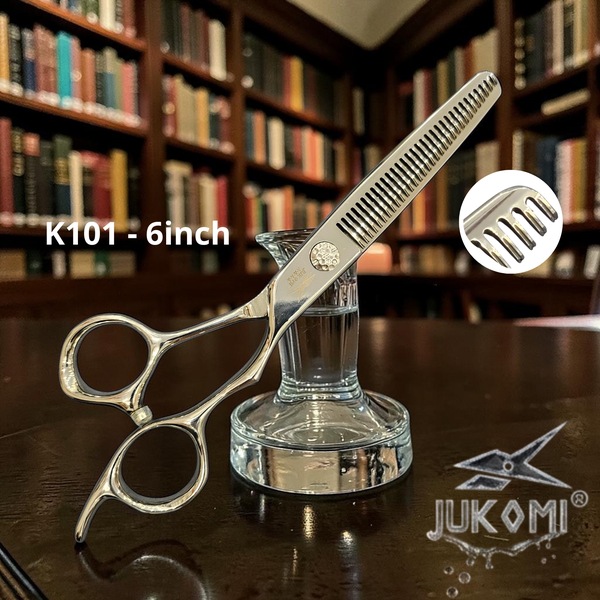 Kéo tỉa tóc Jukomi K101 tay phải 6.0inch (15%-25%)