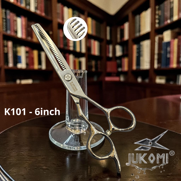 Kéo tỉa tóc Jukomi K101 tay phải 6.0inch (15%-25%)