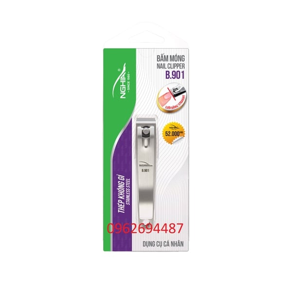 Kềm Nghĩa B.901 - Bấm Móng Tay Đầu Bằng