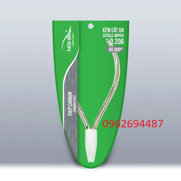 Kềm Nghĩa D206 - Kềm Cắt Da Không Chống Thép Chuyên Dụng