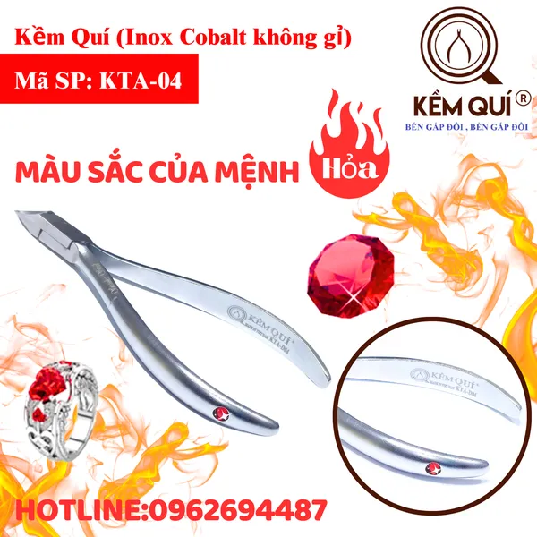 Kềm cắt da KTA-04 (Mệnh Hỏa)