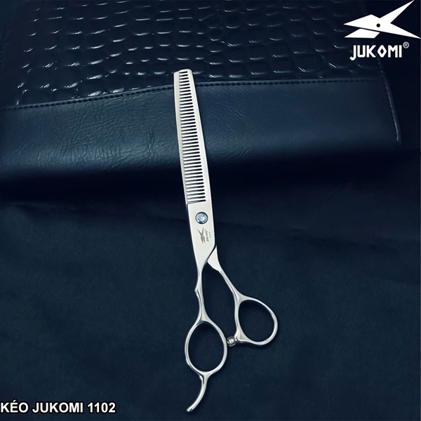Kéo tỉa mịn Grooming Jukomi K110 tay trái 7.0inch