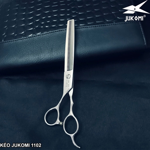 Kéo tỉa mịn Grooming Jukomi K110 tay trái 7.0inch