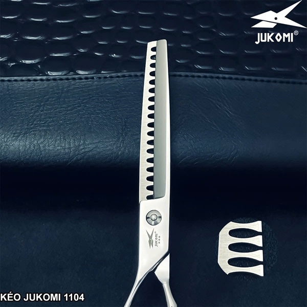 Kéo tỉa đầu búa Grooming Jukomi K110 tay trái 7.0inch