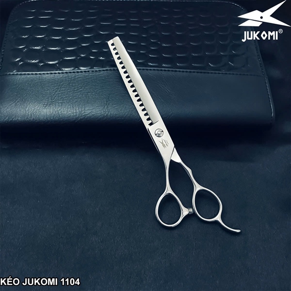 Kéo tỉa đầu búa Grooming Jukomi K110 tay trái 7.0inch