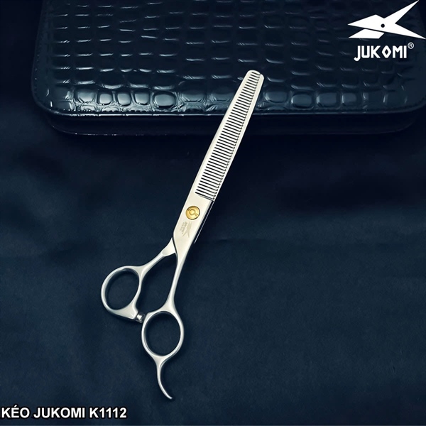 Kéo tỉa mịn Grooming Jukomi K111 tay phải 7.0inch