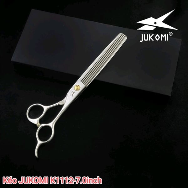 Kéo tỉa mịn Grooming Jukomi K111 tay phải 7.0inch