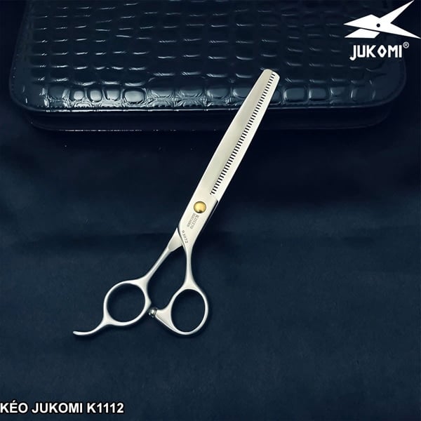 Kéo tỉa mịn Grooming Jukomi K111 tay phải 7.0inch