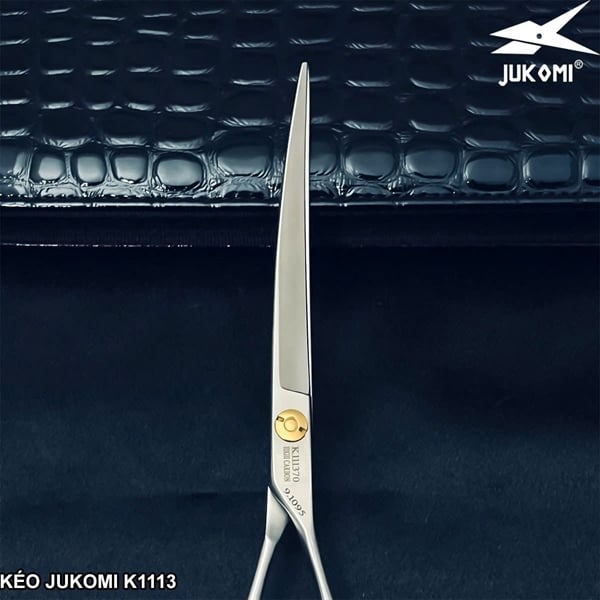 Kéo cắt cong Grooming Jukomi K111 tay phải 7.0inch
