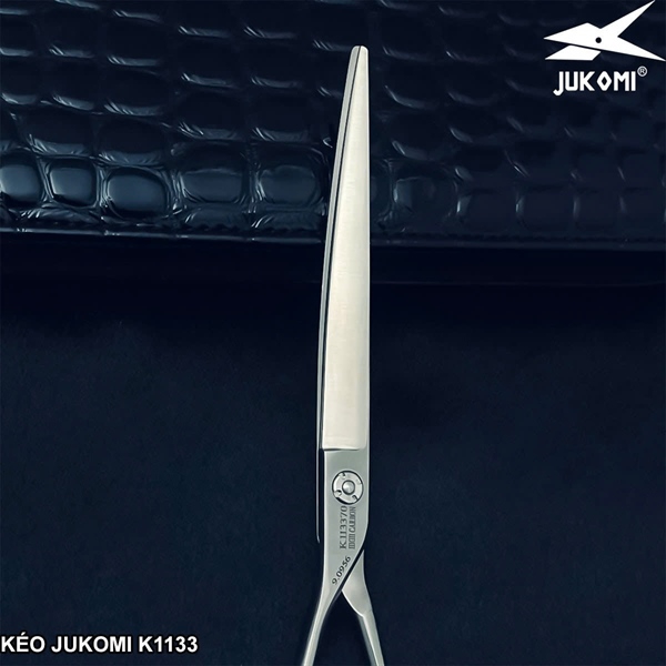 Kéo cắt cong Grooming Jukomi K113 tay trái 7.0inch
