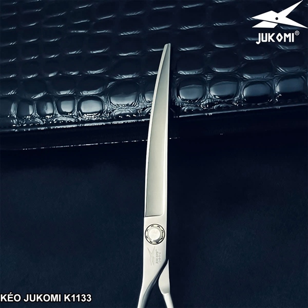 Kéo cắt cong Grooming Jukomi K113 tay trái 7.0inch