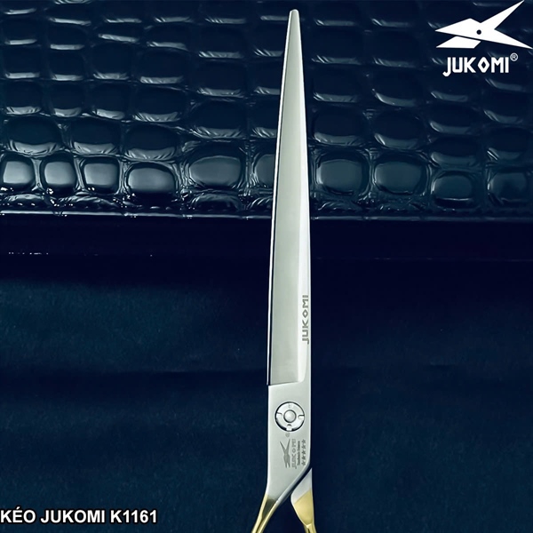 Kéo Cắt Thẳng Grooming Jukomi K116 tay trái 7.5inches