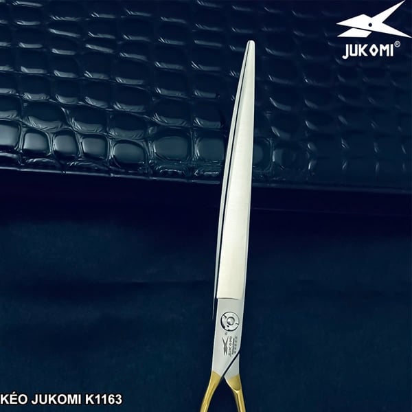 Kéo Cắt Cong Grooming Jukomi K116 tay trái 7.5inches