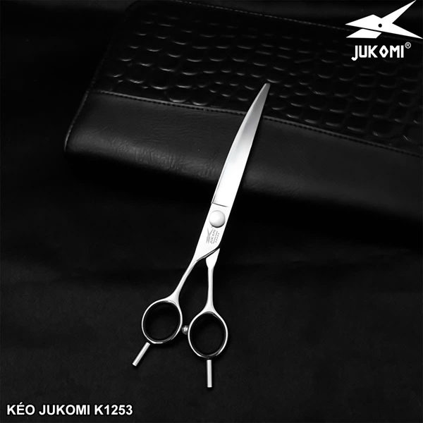 Kéo Cong Grooming Jukomi K125 tay trái 7.5inches