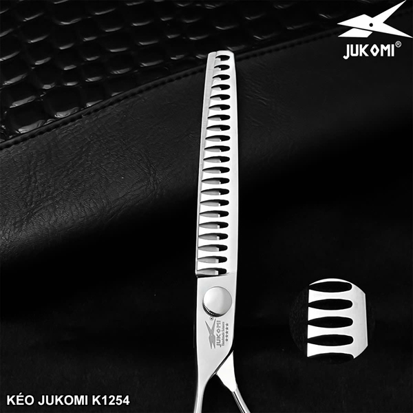 Kéo Tỉa Đầu Búa Grooming Jukomi K125 Tay Trái 7.5inches