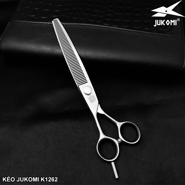 Kéo tỉa mịn Grooming Jukomi K126 tay trái 8.0inches