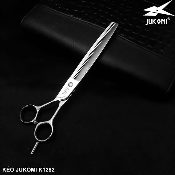 Kéo tỉa mịn Grooming Jukomi K126 tay trái 8.0inches
