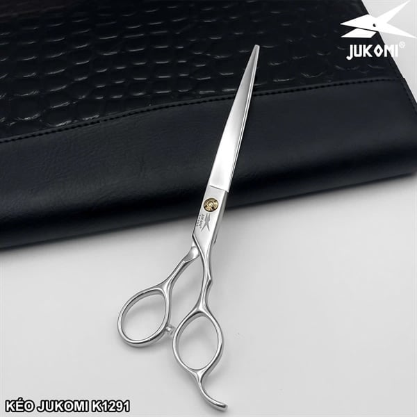 Kéo cắt thẳng Grooming Jukomi K129 tay phải 7.0inches