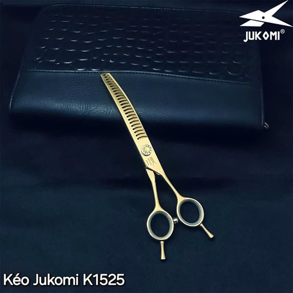 Kéo tỉa cong Grooming Jukomi K152 tay phải 7.0inches
