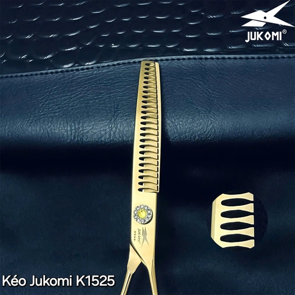 Kéo tỉa cong Grooming Jukomi K152 tay phải 7.0inches