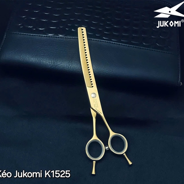 Kéo tỉa cong Grooming Jukomi K152 tay phải 7.0inches