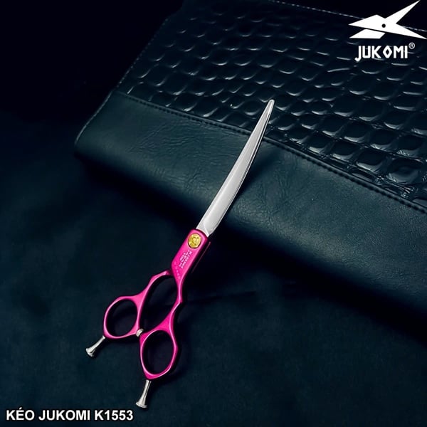 Kéo cong Grooming Jukomi K155 tay phải 6.5inches - VG10
