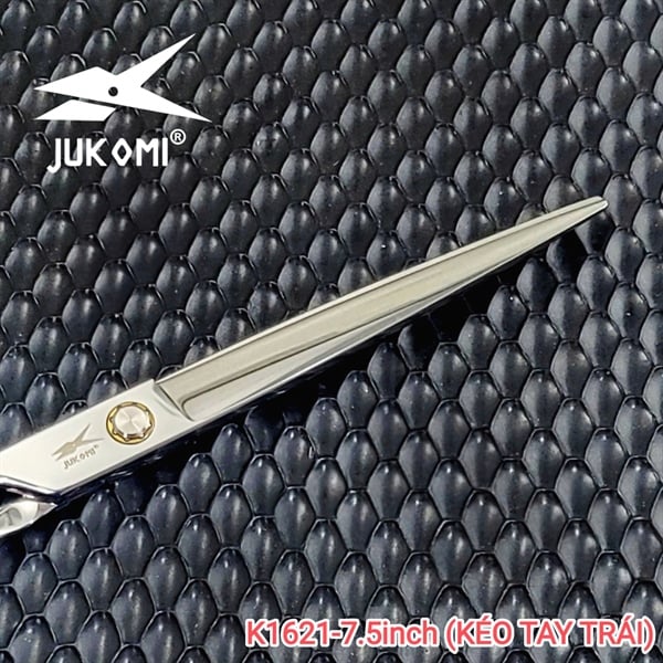 Kéo cắt thẳng Grooming Jukomi K162 tay trái 7.5inches