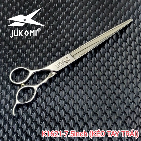 Kéo cắt thẳng Grooming Jukomi K162 tay trái 7.5inches