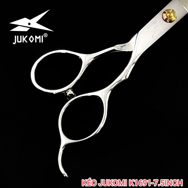Kéo cắt thẳng Grooming Jukomi K169 tay phải 7.5inches