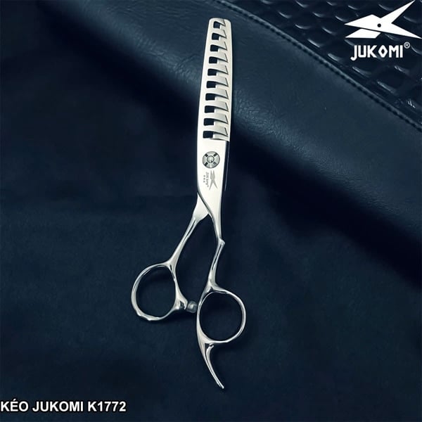 Kéo tỉa tóc Jukomi K177 tay phải 6.0inches (10 răng)