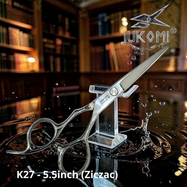 Kéo cắt tóc Jukomi K27 tay phải 5.5inch