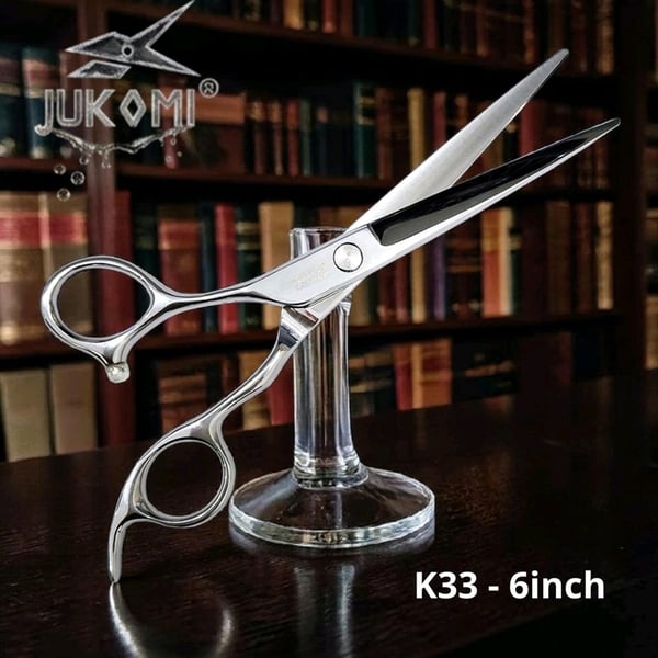 Kéo cắt tóc Jukomi K33 tay trái 6.0inch