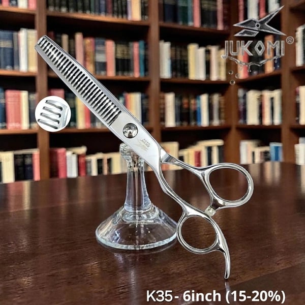 Kéo tỉa tóc Jukomi K35 tay trái 6.0inch (15-20%)