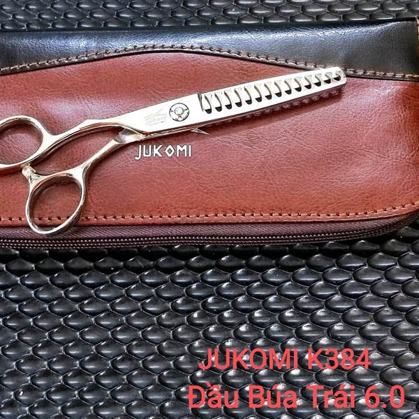 Kéo tỉa tóc Jukomi K38 tay trái 6.0inches (14 răng)