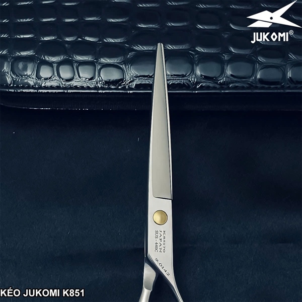Kéo cắt thẳng Grooming Jukomi K85 tay phải 7.0inch