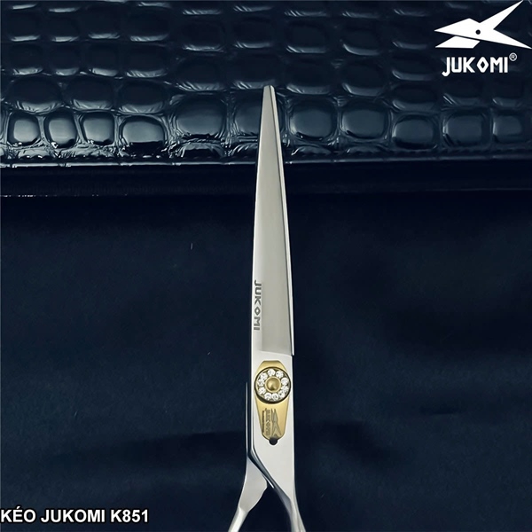 Kéo cắt thẳng Grooming Jukomi K85 tay phải 7.0inch